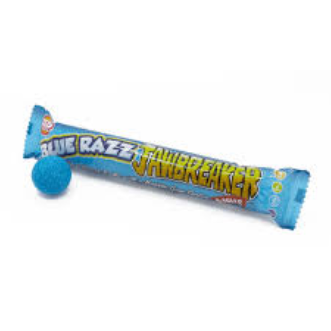 ZED CANDY BLUE RAZZ JAWBREAKER 40G